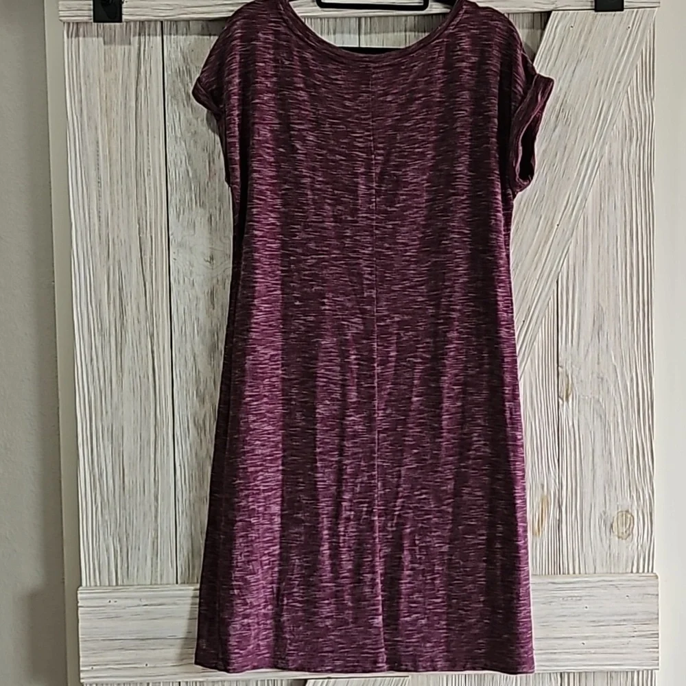 LOFT lounge dress size medium heathered purple - Picture 4 of 5
